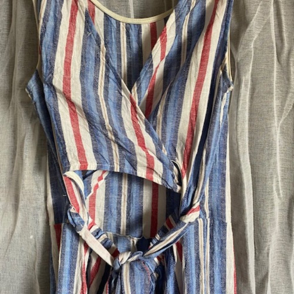 Striped Jumpsuit